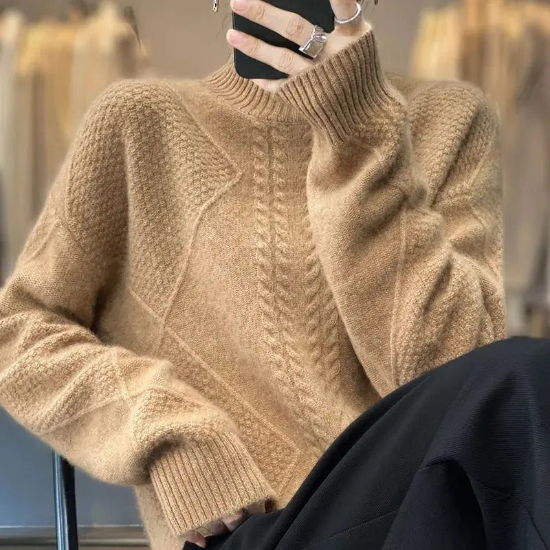 Elara Brush Knit Sweater